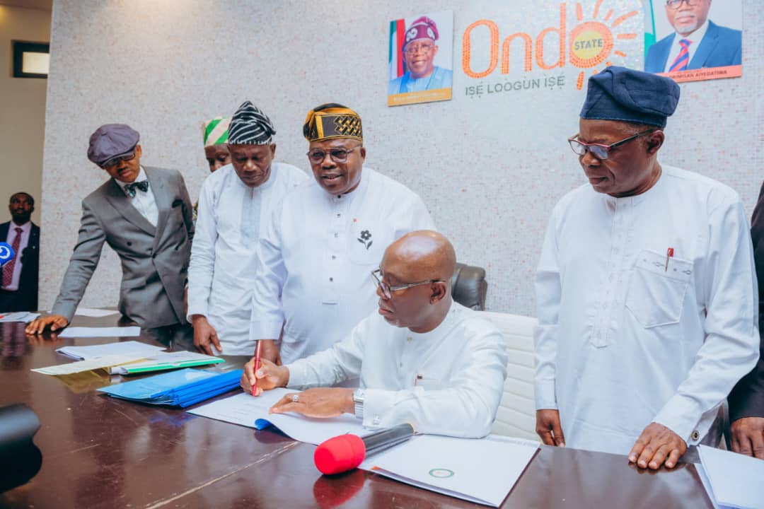 GOV AIYEDATIWA SIGNS LAW TO ADD ELEVEN JUDGES TO ONDO STATE JUDICIARY