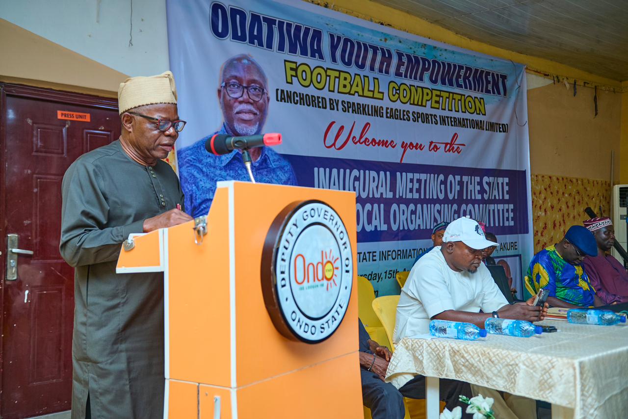 Aiyedatiwa inaugurates ODATIWA Football Competition, targets youths at grassroots